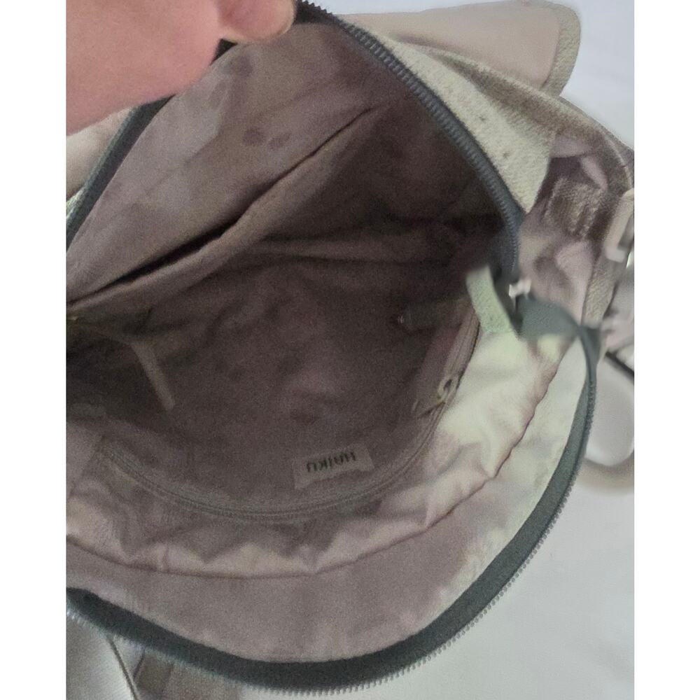 Haiku To Go Convertible Bag Eco-Friendly Messenger Style Crossbody Purse Green - Picture 8 of 11